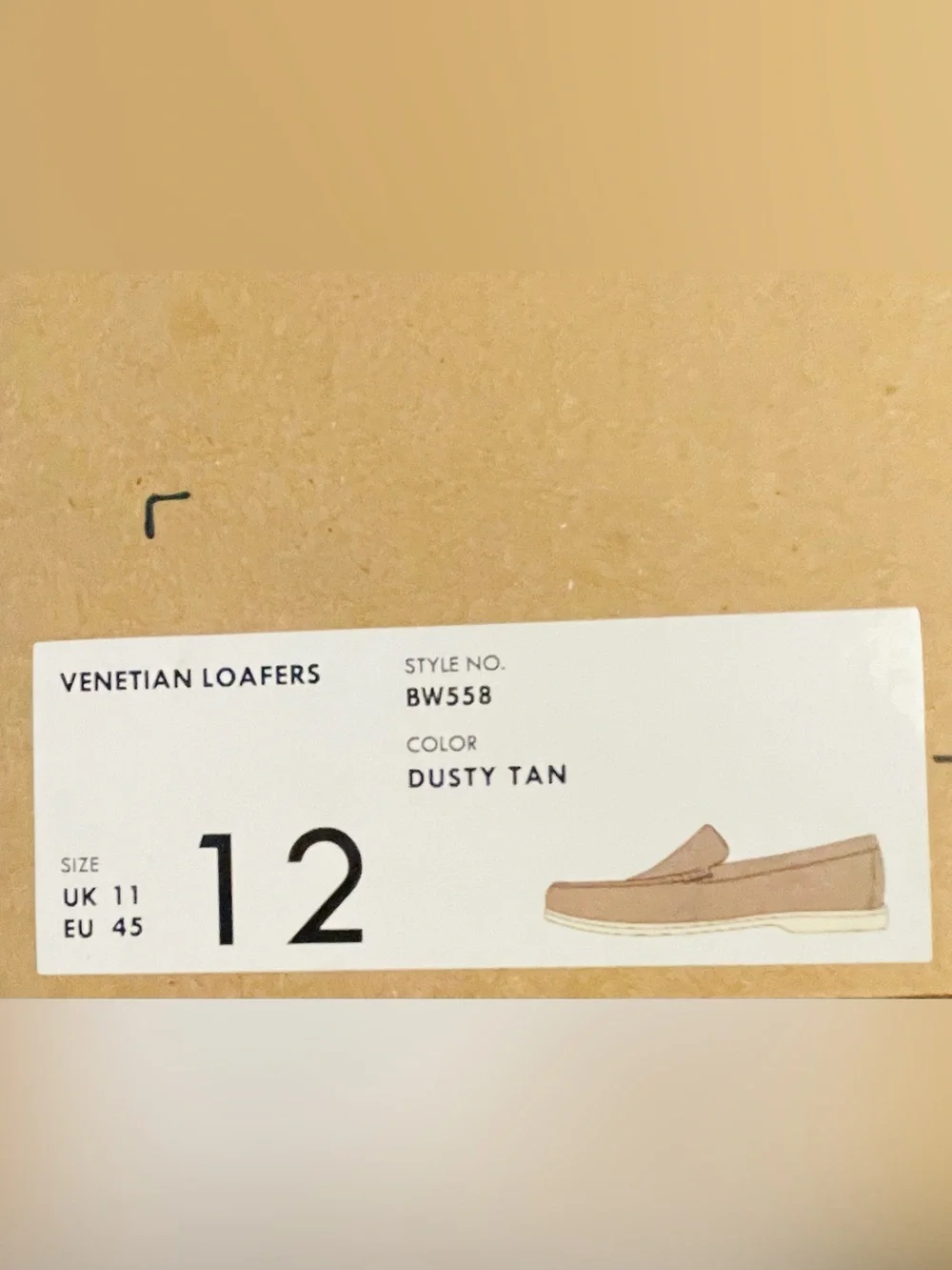 J. Crew Men's Light Tan Suede Slip-On Loafers
